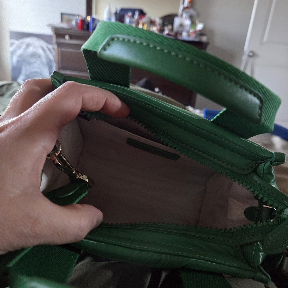 Kate Spade Glossy Green Tote - Picture 4 of 6